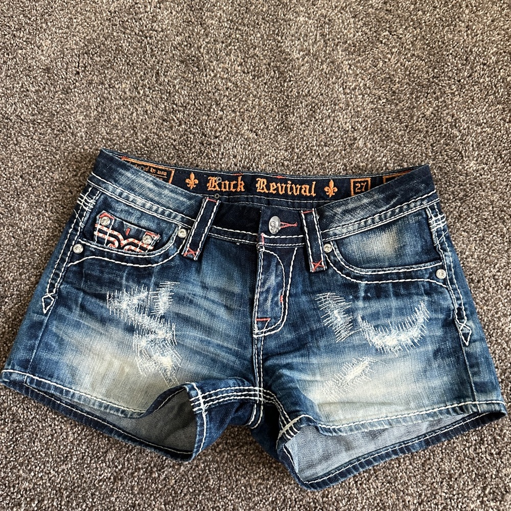 Rock Revival Ara size 27 denim shorts